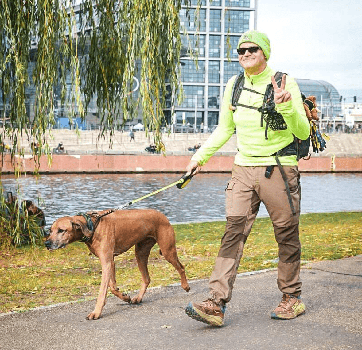 Ralf Michael mit Momo